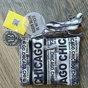 Robin Ruth Be Noticed Chicago Cross Body Messenger Bag